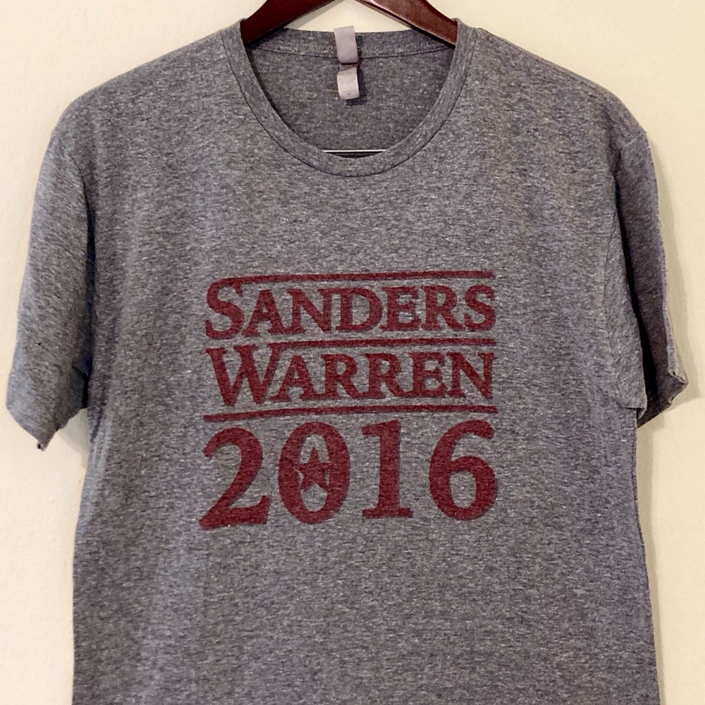 Vintage Bernie Sanders Elizabeth Warren 2016 Shirt